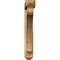 Ekena Millwork Legacy Arts and Crafts Smooth Bracket w/ Offset Brace, Western Red Cedar, 5 1/2"W x 36"D x 36"H BKT0604X36X36LEC03SWR - alternate 3